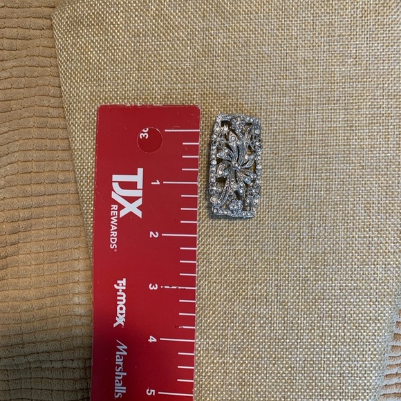 Vintage hobnail filigree brooch - Picture 6 of 6